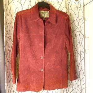 StJohns Bay washable suede leather coat